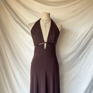 Laundry By Shelli Segal Beaded prom dress